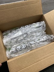 Tossware POP – Clear Plastic Diamond Flute Set of 12