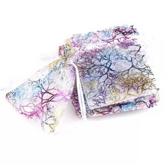 Colorful Organza Bag Jewelry Packaging Drawstring Pouch Wedding Gift Favor Bags