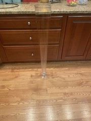(Set of 4) 39 1/2 Trumpet Clear Glass Vases Wedding Party Centerpieces Event