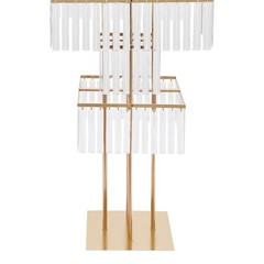 2PCS Flower Display Stand, 5 Tier Flower Vase Stand, Modern Wedding Flower Stand