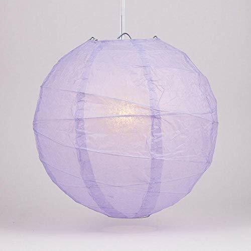 Quasimoon 16″ Lavender Irregular Paper Lantern (10 PACK) by PaperLanternStore