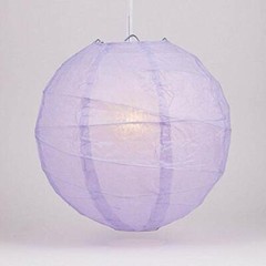 Quasimoon 16″ Lavender Irregular Paper Lantern (10 PACK) by PaperLanternStore