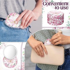 36 Sets Butterfly Baby Shower Party Favors, Butterfly Compact Pocket Mirrors and