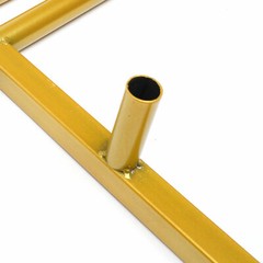 Metal Wedding Arch Frame Gold Iron Garden Party Stand Backdrop Flower Display~