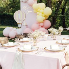 25 PCS Gold Foil Border Place Cards Tent Name Table Setting Food Label 010