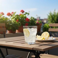 6 PCS Clear Plastic Tumblers, Resuable Drinking Glasses 8.8 OZ, BPA Free
