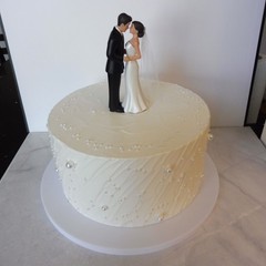 New Bride and Groom Wedding Cake Topper Figure Man Woman Couple Decoration Set