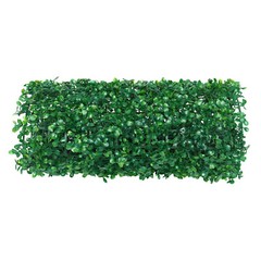 12Pcs Artificial Plant Hedge Grass Mat Greenery Wall Fence Panel Background