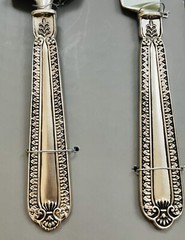 Mud Pie Vintage-Style Two-Piece “We Tied The Knot” Wedding Cake Server Set
