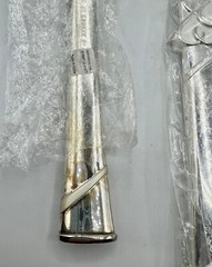 2 Piece-Lenox True Love Silver Plated Cake Serving Set Cake Server & Knife