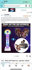 Ipad Photo Booth Portable Photo Booth Machine for ipad APP Control Flight Case