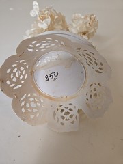 Vintage 1950s Wedding Cake Topper Bride Groom Bell Flower Arch