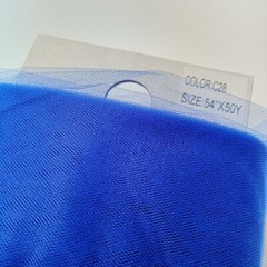 Premium Soft Plain Tulle Fabric Width 54″/ 138 cm x Length 50 Y 100% Nylon UK