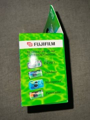 Fujifilm Quick Snap Waterproof Camera 27 Exp 35mm Exp. 12/ 2005 New See Pics