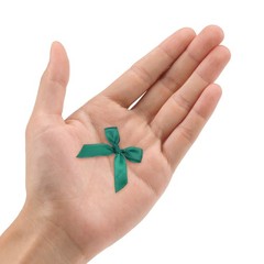 100Pcs Mini Ribbon Bow 1.8 inch Mini Fabric Satin Ribbon Deep Dark Green