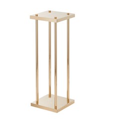 VEVOR 4PCS Column Wedding Flower Stand Cylindrical Display Rack 23.6inch Metal