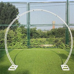 Ultra Large Round Metal Backdrop Stand Wedding Archway Garden Arch Steel Frame