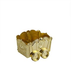 GOLD 12 Metallic Mini Chariot Wedding Favor Boxes GIFT HOLDERS Party Decorations