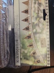 Rustic Wedding | «Just Married» | Burlap Banner | Reception Decor