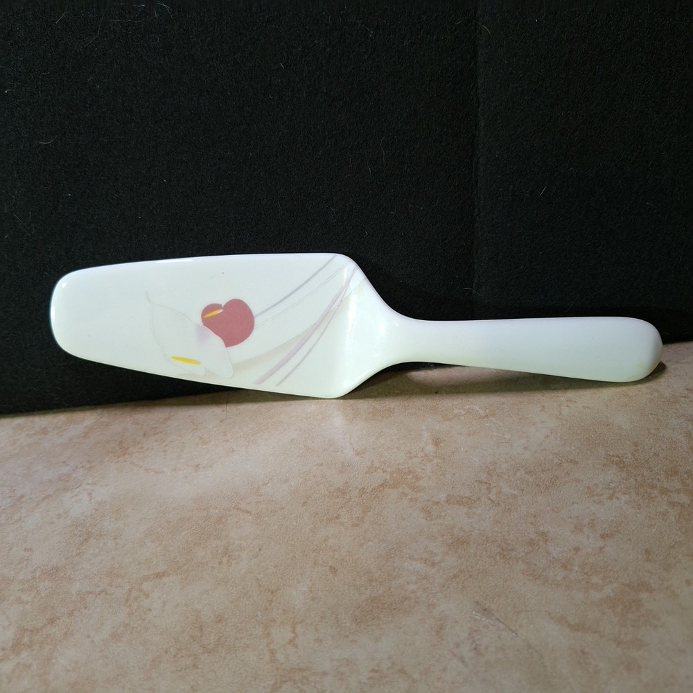 VTG Mikasa Bone China Cake Pie Server FX007 Anthurium Made in Japan Replacement