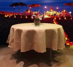100% Jute Burlap Tablecloth 72″ Round Made In The U.S.A. – Volume Discounts