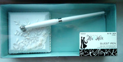 Studio His & Hers White Pearl Pen Ideal For Weddings