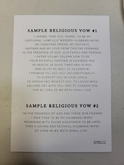 Andazpess Wedding His/Her Vows Books Navy & White W/Gold FOIL EDGES, 64 Pages