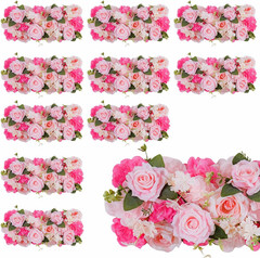 10 Pack Pink Wedding Arch Decorations – 20.47″ Floral Centerpieces