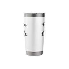 Mother of the Bride Wedding Stainless Steel Insulated Tumbler 20 Ounces White