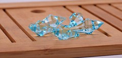 100Pcs/lot 18*46mm Hanging Pendant Diamond Drop Chandelier Acrylic Crystal Bead
