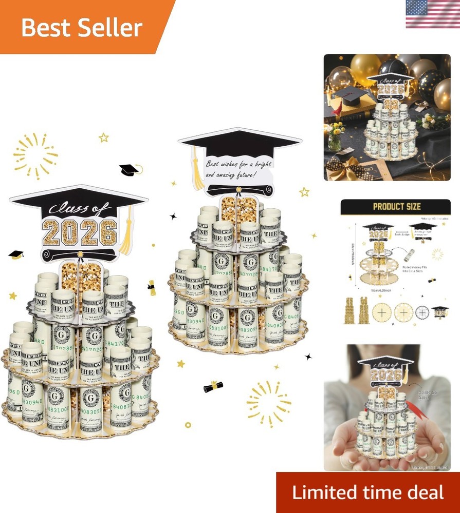 Stylish Cash Gift Holder for Graduates – Perfect for 2026 Graduation Parties
