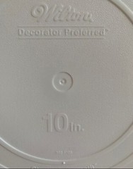 New Wilton Decorator Preferred Smooth Edge Round Cake Separator Plate Multi Size