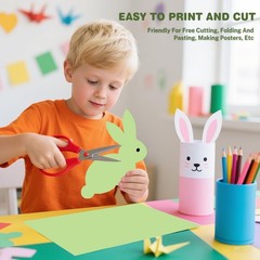 Cardstock 8.5 X 11, 40 Sheets Light Green Card Stock, 75lb/ 200gsm Pale Green…