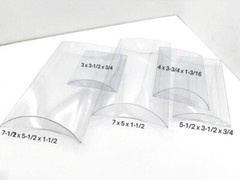 24-1500 pcs Plastic PVC Pillow Box Party Wedding Favor Retail Packaging Display