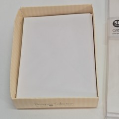 Gartner Studios VELLUM & RIBBON Accessory Kit – 50 count – WHITE 3+ Packs