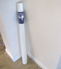 NEW Modern Romance Easy Aisle Runner 36 in. Wide 100 ft. Length White No Pattern
