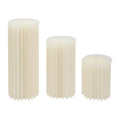3pcs Cardboard Centerpiece Display for Wedding Party Garden Cylinder Flowers Sta