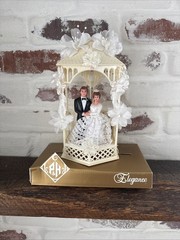 Pfeil & Holing NY VTG 1950-60’s Wedding Cake Topper NOS In Package Plastic RARE