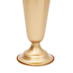 Metal Wedding Centerpieces Vase Decor Metal Trumpet Flower Vase 10Pcs Gold 9.8in