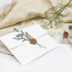 YINUOYOUJIA 50 Packs White A7 Envelopes, 5×7 Envelopes for 50pack,