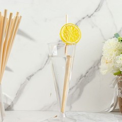 100 Natural 9″ Wheat Sustainable Drinking Straws Party Events Home Decorations
