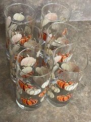 Royal Norfolk Libbey Fall Autumn Pumpkin 16oz Glasses – Set of 6