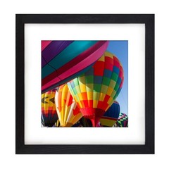 12×12 Frames Display 8×8 Photos with Mat or 12 x 12 Pictures without Mat Blac…