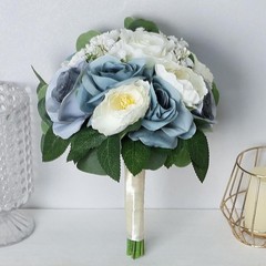 Bridesmaid Bouquets Floral Arrangements Wedding Decor Silk Roses Peony New
