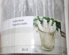 NIB 2X Simplicity White Wedding Bubble Wands Total 72 Count