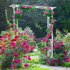 Pergola Garden Patio Archway Plants Trellis Arch Wedding Metal Backdrop Stand