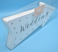 Wedding Directional Arrow Wall Sign w/ LED Lights / Master Case of 9 Signs