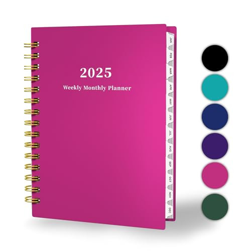 2025 Planner, Weekly Monthly Planner 2025, JAN.2025 to DEC.2025, 8.4″×6″,