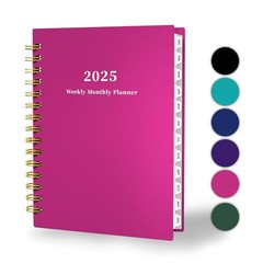 2025 Planner, Weekly Monthly Planner 2025, JAN.2025 to DEC.2025, 8.4″×6″,