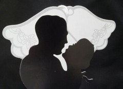 2 Wedding Centerpieces,Table Decor, Groom and Bride, Decoration,Boda,Cake topper
